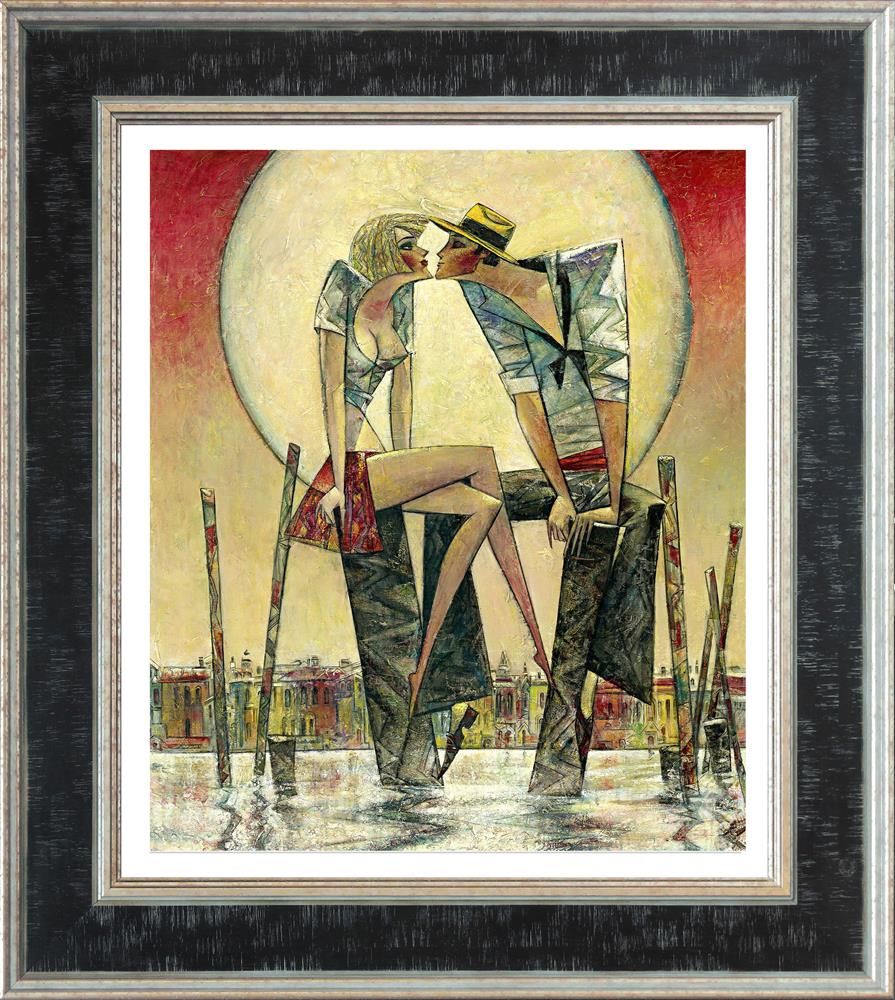 Lunar Love Small limited edition print by Andrei Protsouk