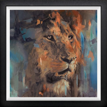Panthera Leo limited edition print by Frank Pretorius