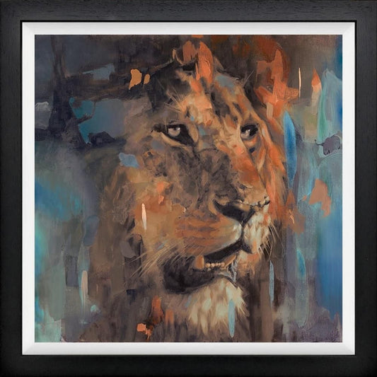 Panthera Leo limited edition print by Frank Pretorius