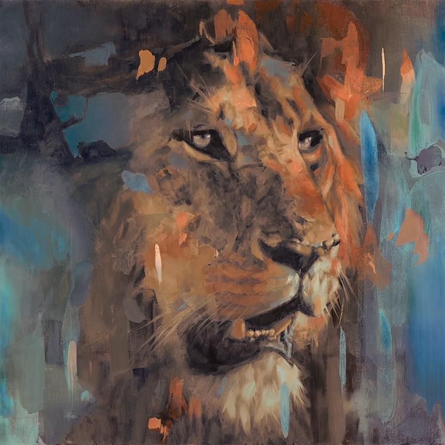 Panthera Leo limited edition print by Frank Pretorius