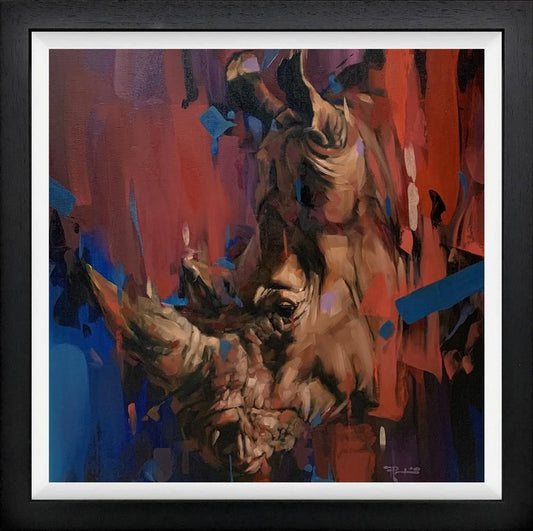 Zeke limited edition print by Frank Pretorius