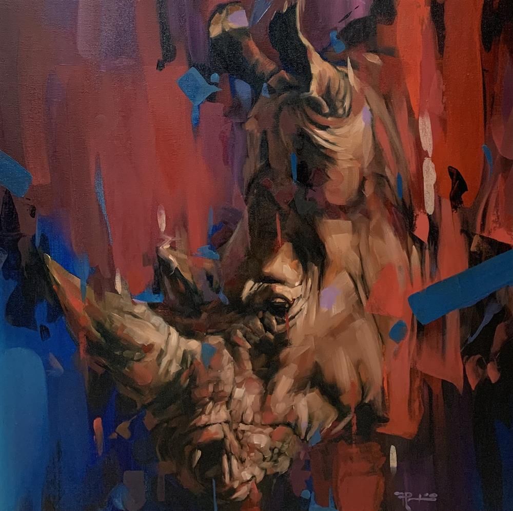 Zeke limited edition print by Frank Pretorius
