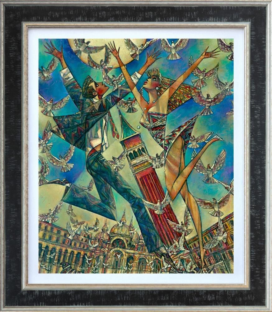 Love Birds limited edition print by Andrei Protsouk