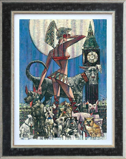 Hounds of the Baskervilles limited edition print by Andrei Protsouk