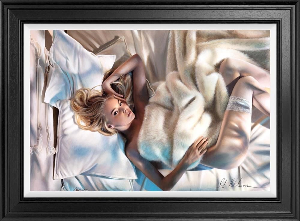 Angel Eyes limited edition print by Rob Hefferan