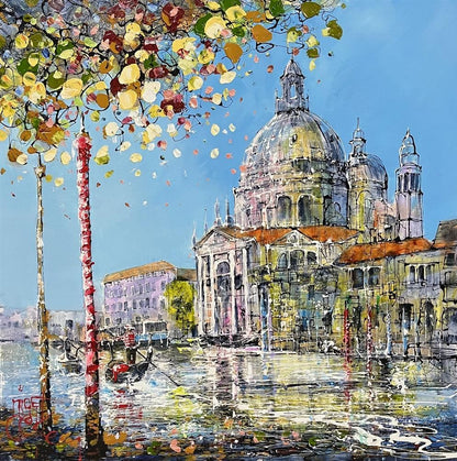 Venetian Waters framed limited edition by Nigel Cooke