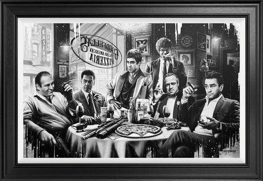 Who Ordered the Cannoli? limited edition canvas print by Ben Jeffery