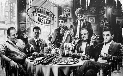 Who Ordered the Cannoli? limited edition canvas print by Ben Jeffery