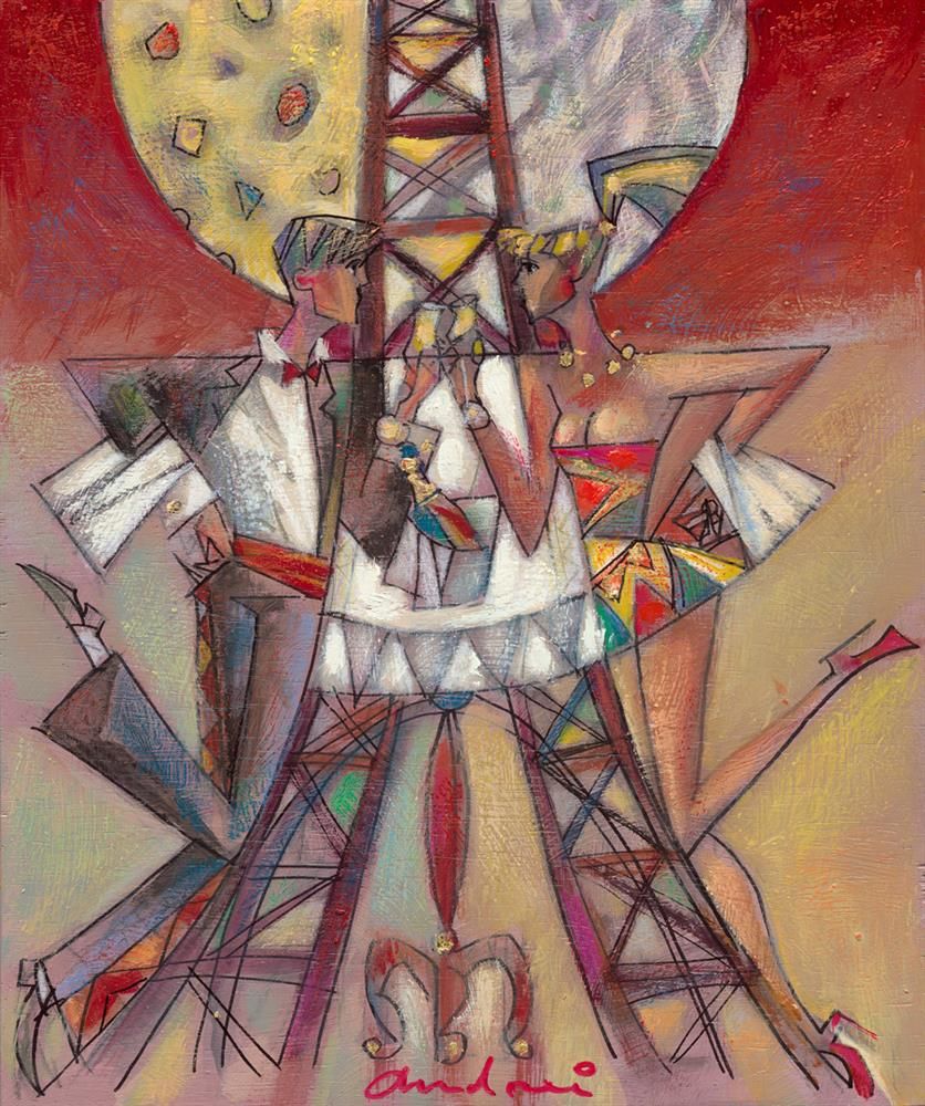 Champagne Break limited edition print by Andrei Protsouk