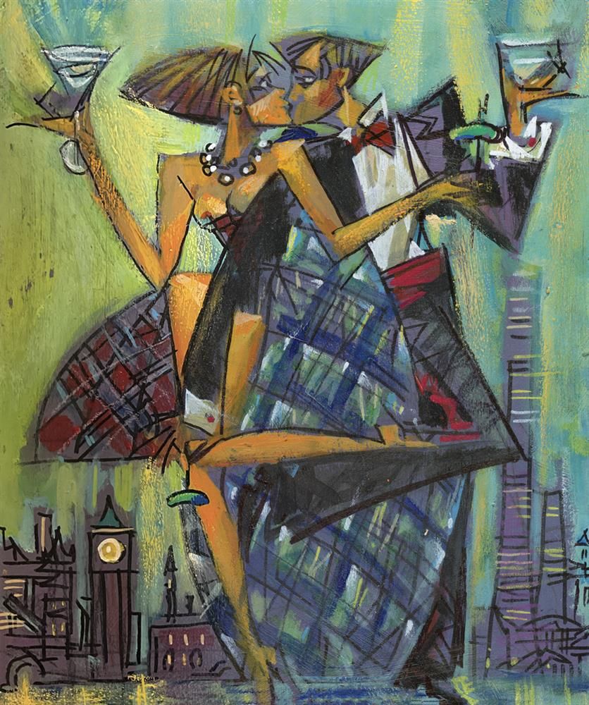 Towering Romance limited edition print by Andrei Protsouk