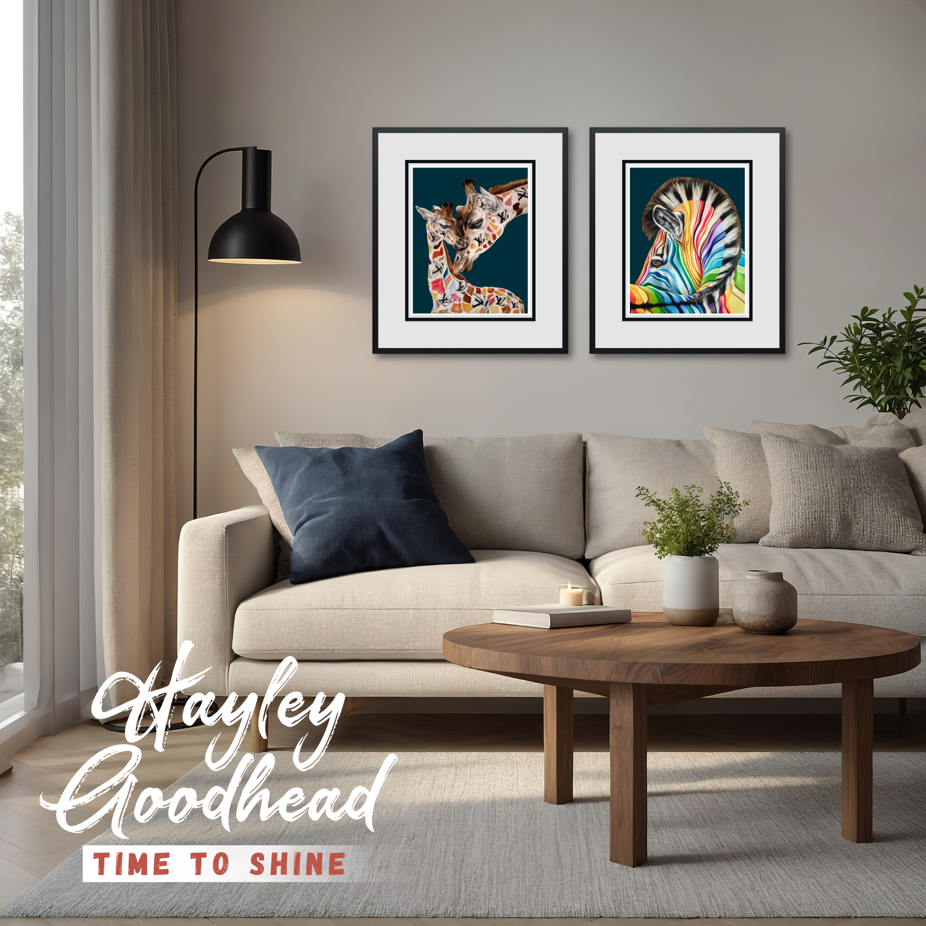 Time to Shine series limited edition prints by Hayley Goodhead