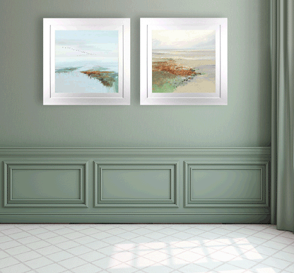Birds Of Passage II framed print by Jan Groenhart
