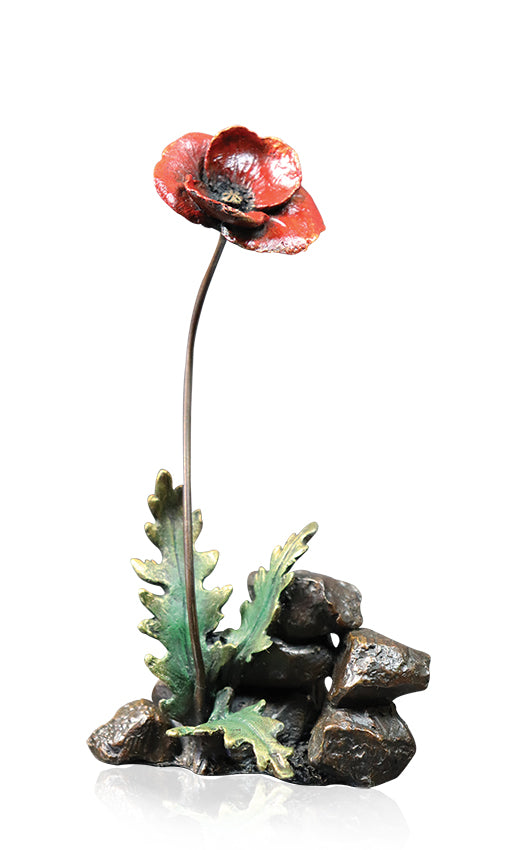 Poppy personalised Solid Bronze Sculpture by Michael Simpson