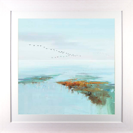 Birds Of Passage I framed print by Jan Groenhart