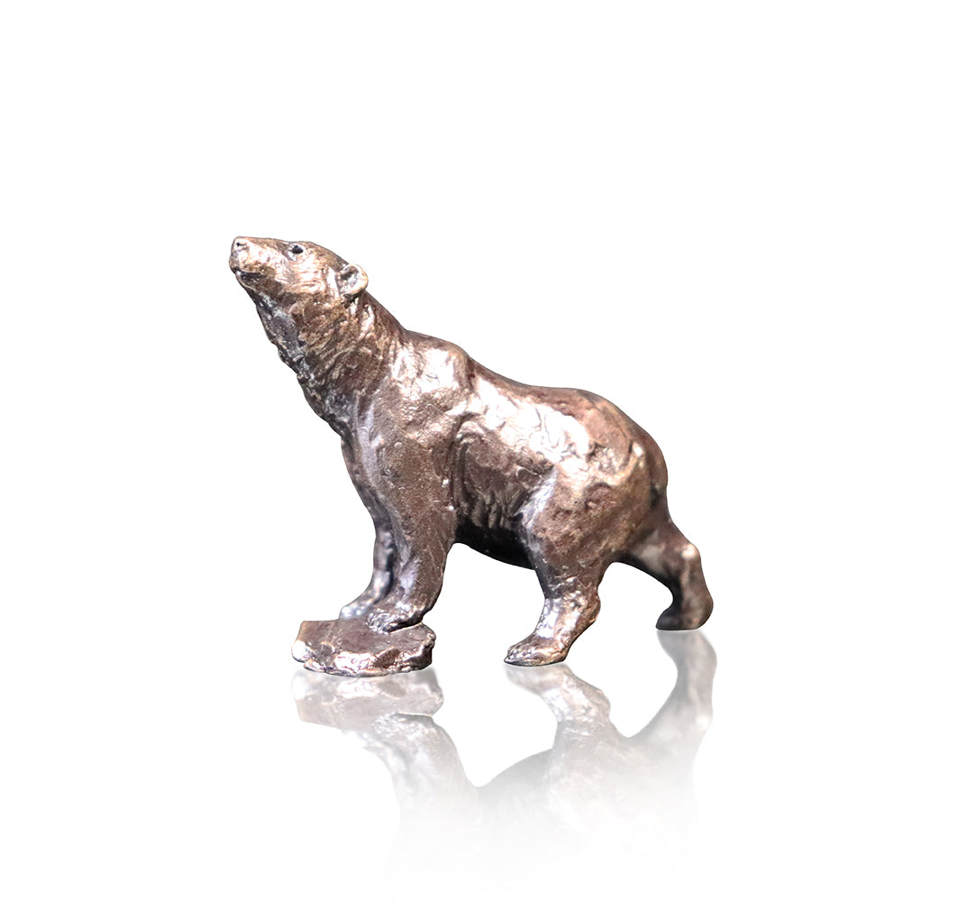 Polar Bear Miniature Bronze by Butler and Peach
