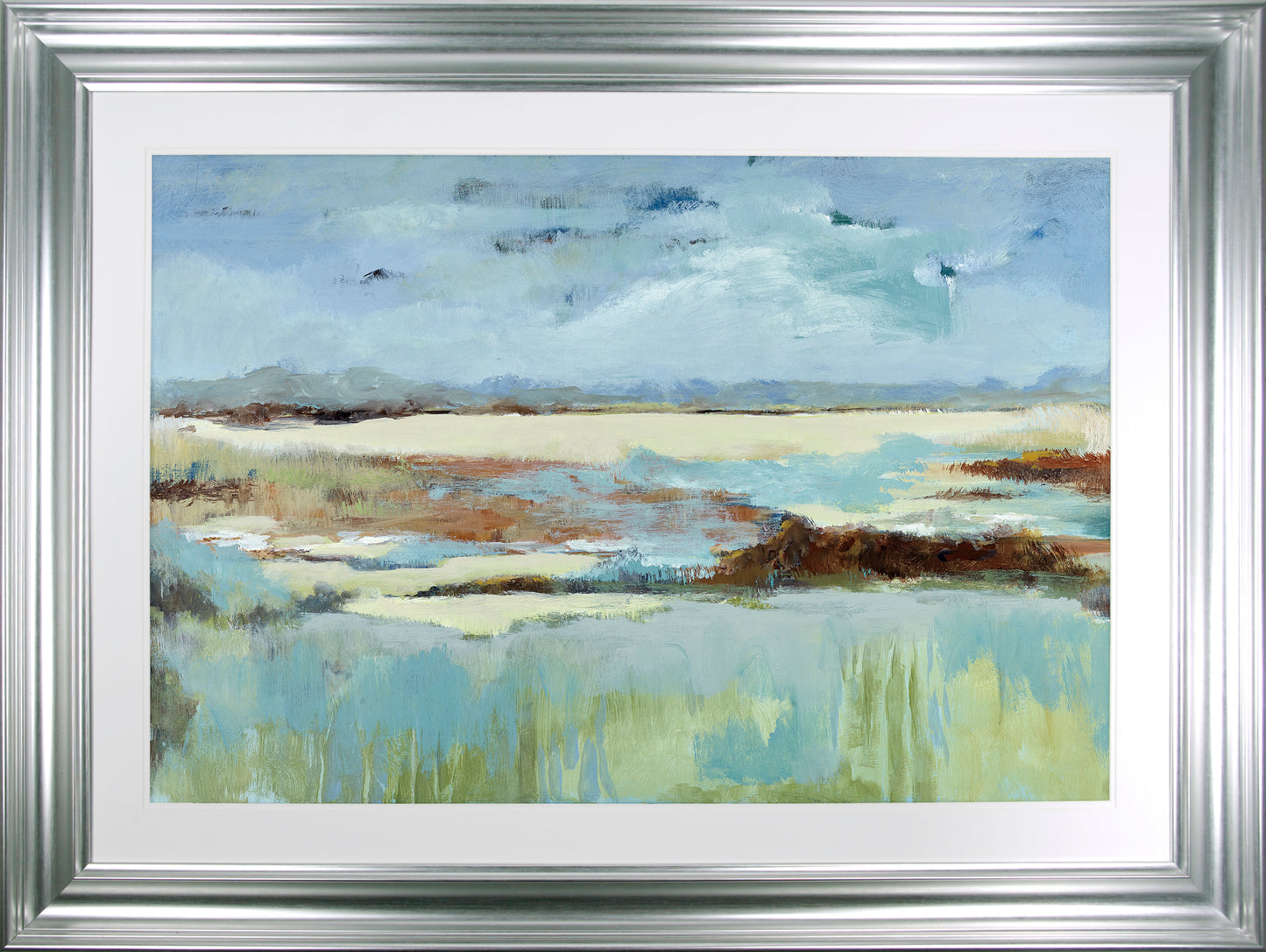 Tidal River framed print by Mary Parker Buckley