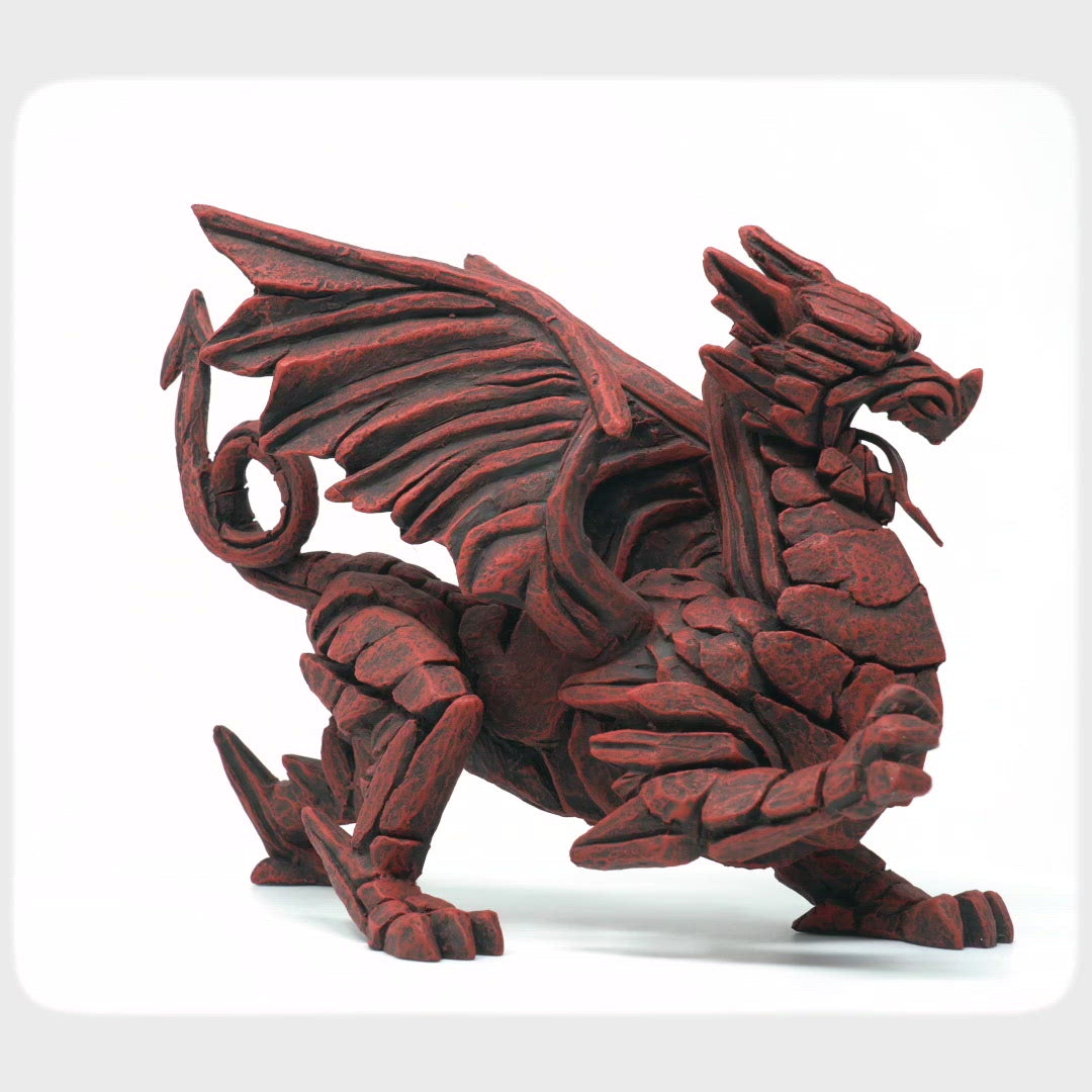 Dragon Red by Edge Sculpture
