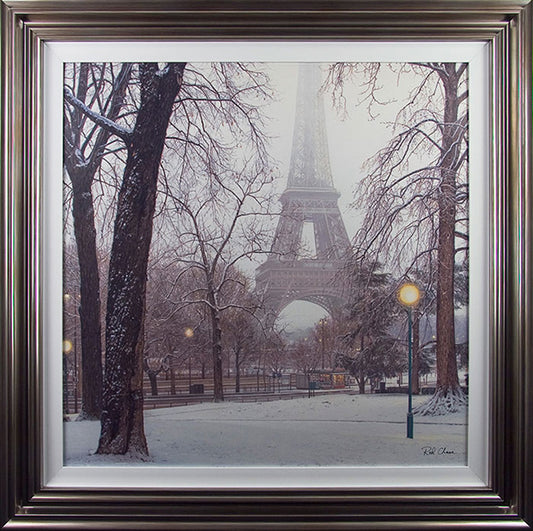A Foggy Day In Paris framed print by Rod Chase