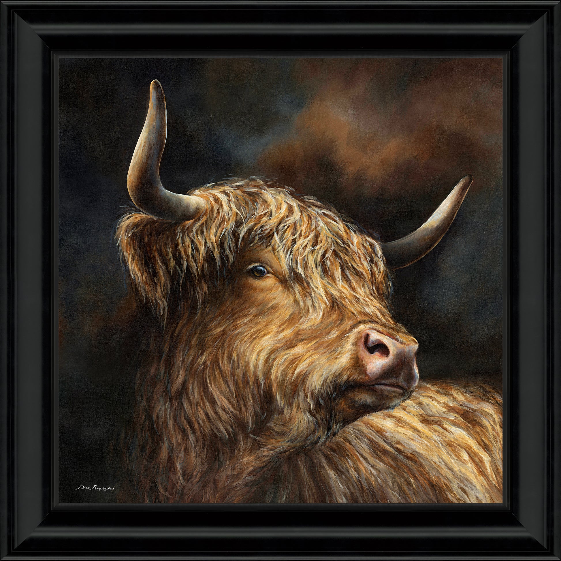 Strong Will framed print by Dina Perejogina