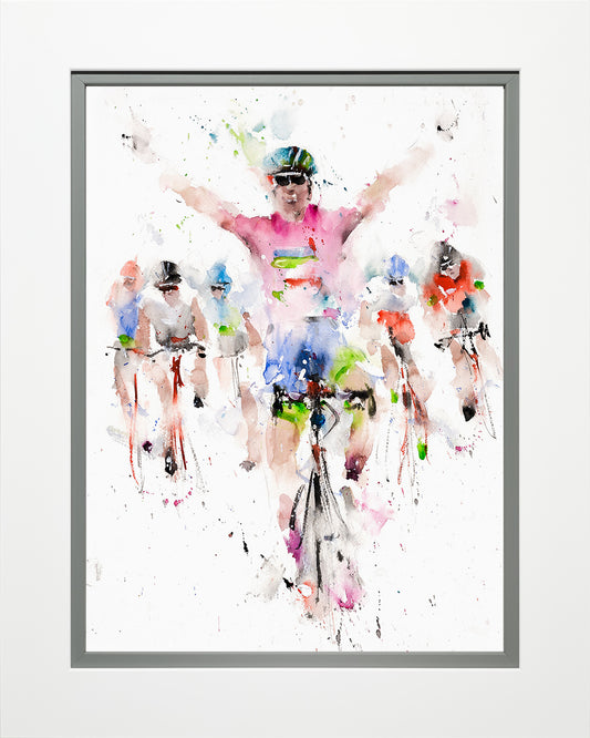 Across the Line limited edition print by Roger Simpson