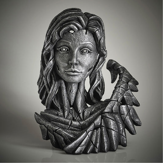 Angel Bust Silver Spirit from Edge Sculpture by Matt Buckley