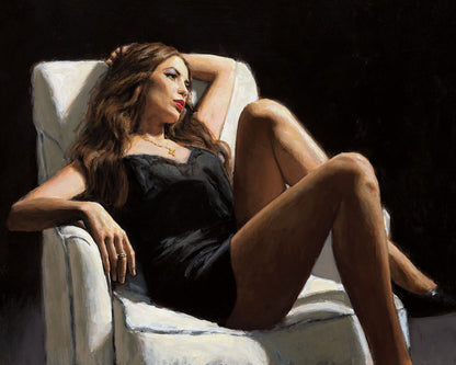 At The Four Seasons I limited edition print by Fabian Perez