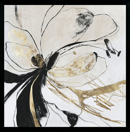 Black Bloom I and II framed prints by PI Studio