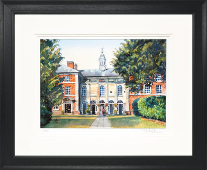 Adams Limited Edition Print by Sue Payton Framed Black