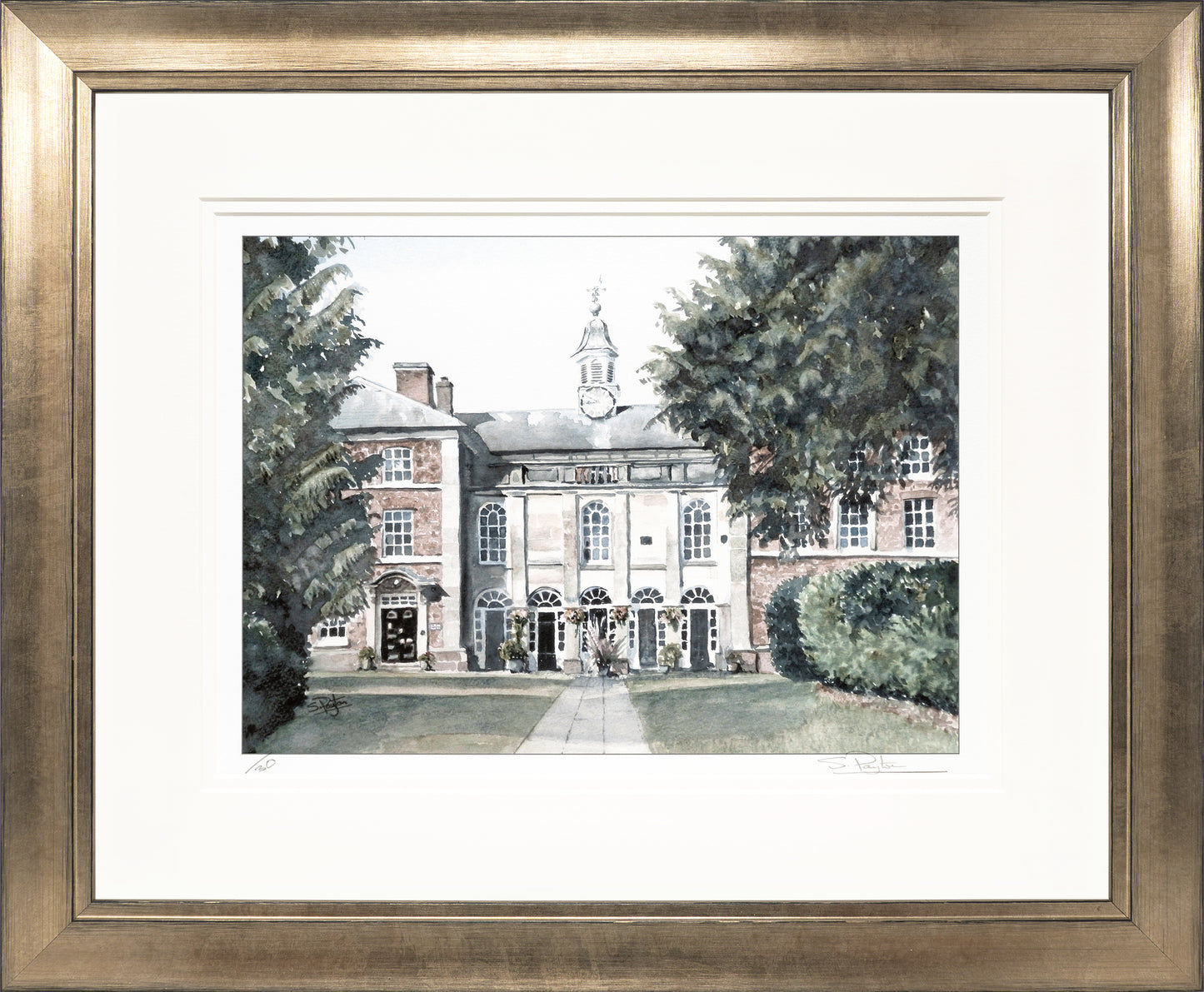 Adams II Limited Edition Print by Sue Payton Framed Bronze