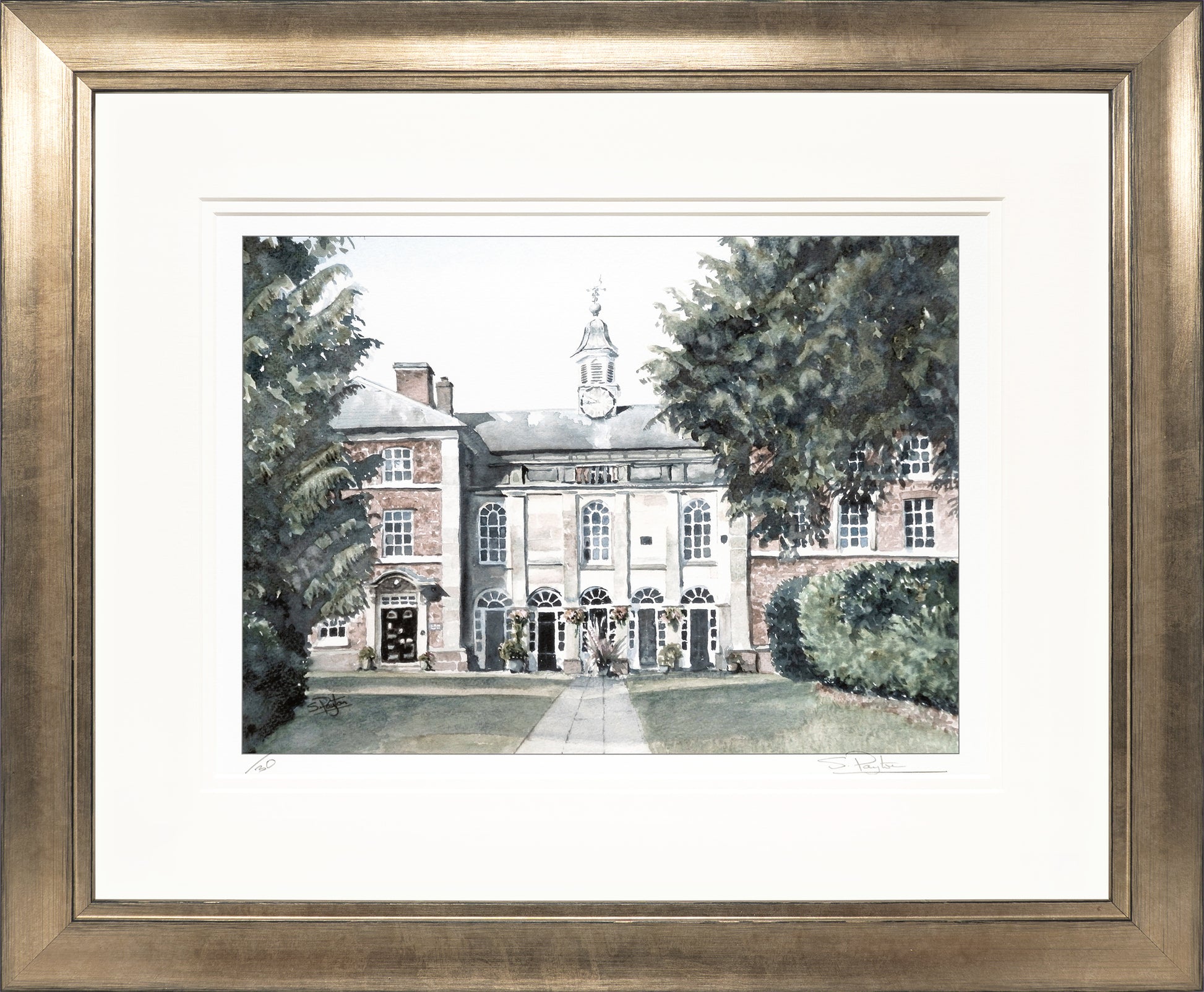 Adams II Limited Edition Print by Sue Payton Framed Bronze