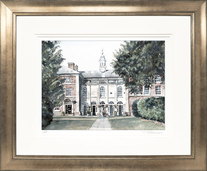 Adams II Limited Edition Print by Sue Payton Framed Bronze