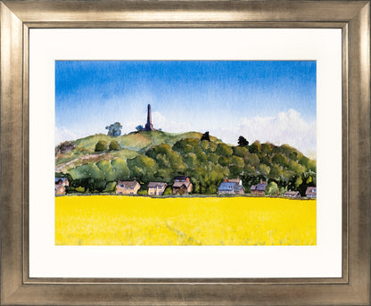 Lilleshall Hill Summer print by Sue Payton