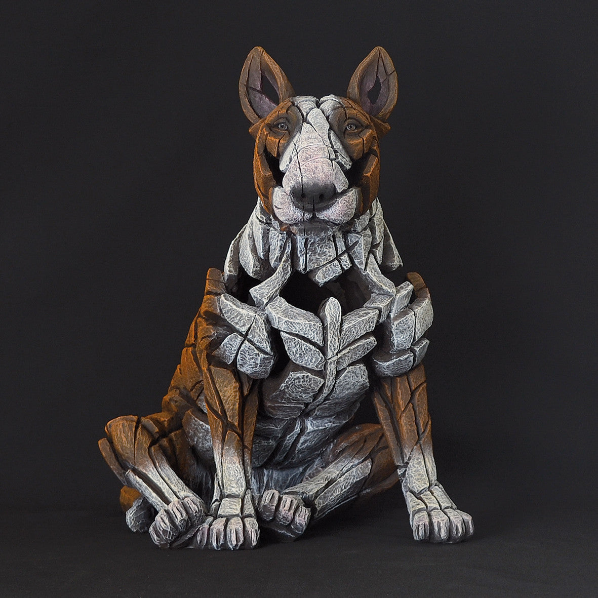 Bull Terrier - Red by Edge Sculpture