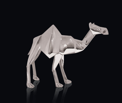 Camel Sterling Silver Origami Sculpture by Sophie Mackrell