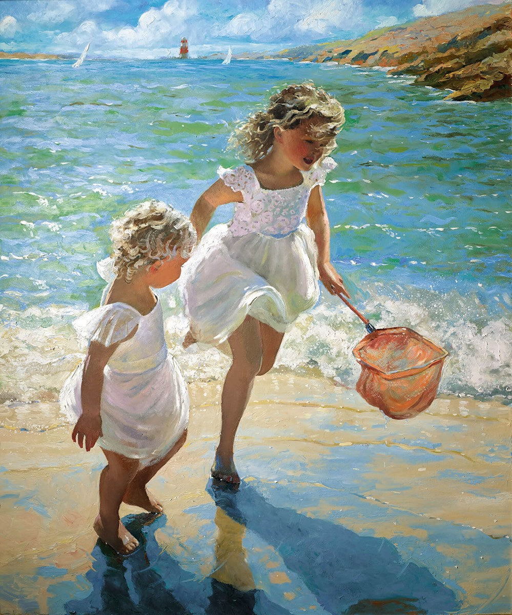Carefree Happy Days limited edition print by Sherree Valentine Daines