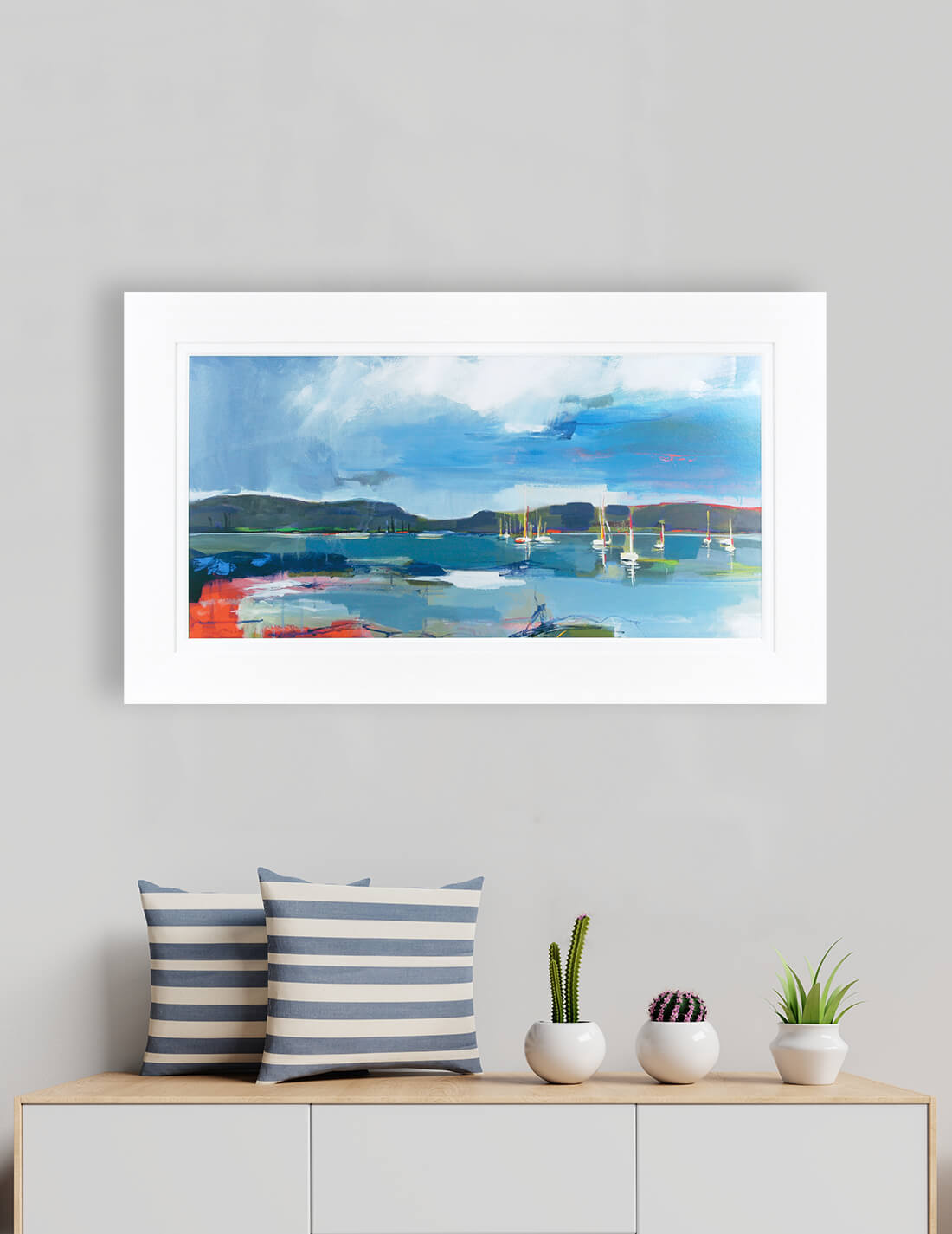 Coastal Display framed print by A Fitzsimmons