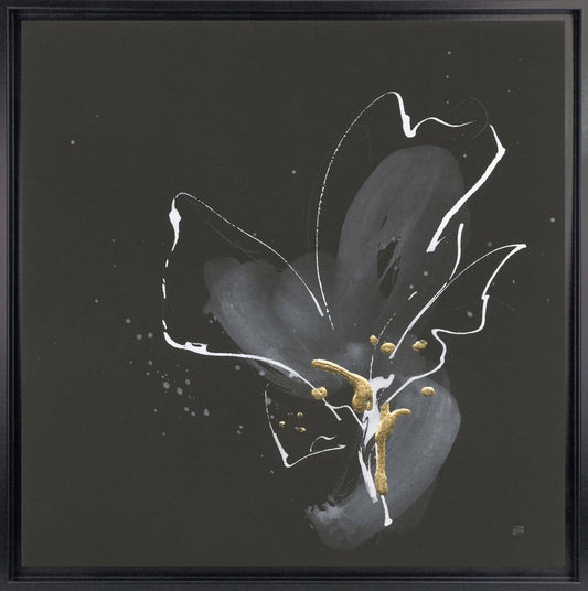 Dramatic Flower framed print by Chris Paschke