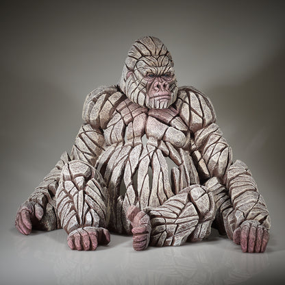 Gorilla - White from Edge Sculpture by Matt Buckley