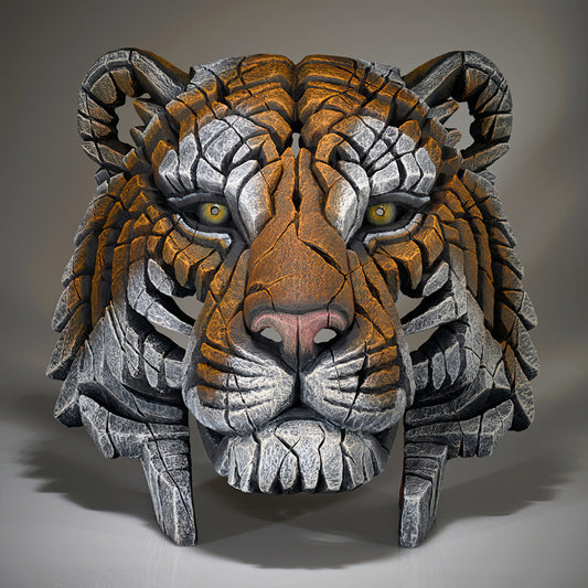 Tiger Bust from Edge Sculpture by Matt Buckley