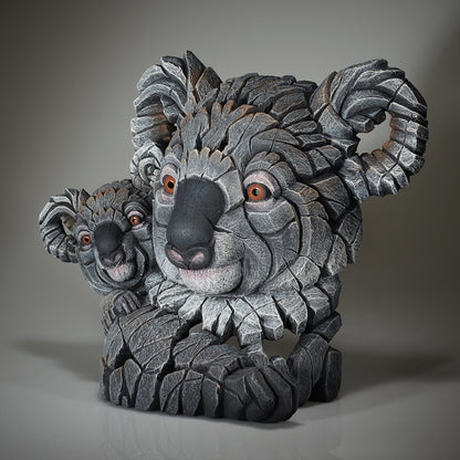 Koala and Joey Bust from Edge Sculpture by Matt Buckley