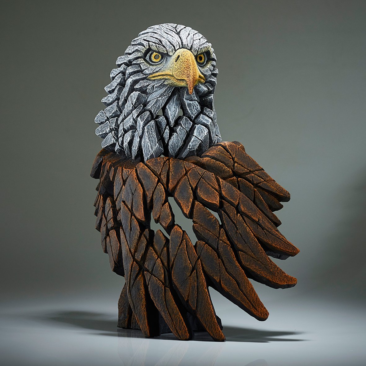 Bald Eagle Bust from Edge Sculpture by Matt Buckley