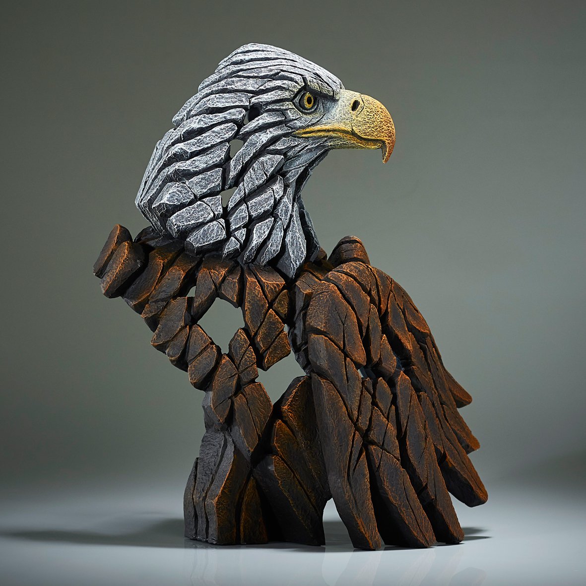 Bald Eagle Bust from Edge Sculpture by Matt Buckley