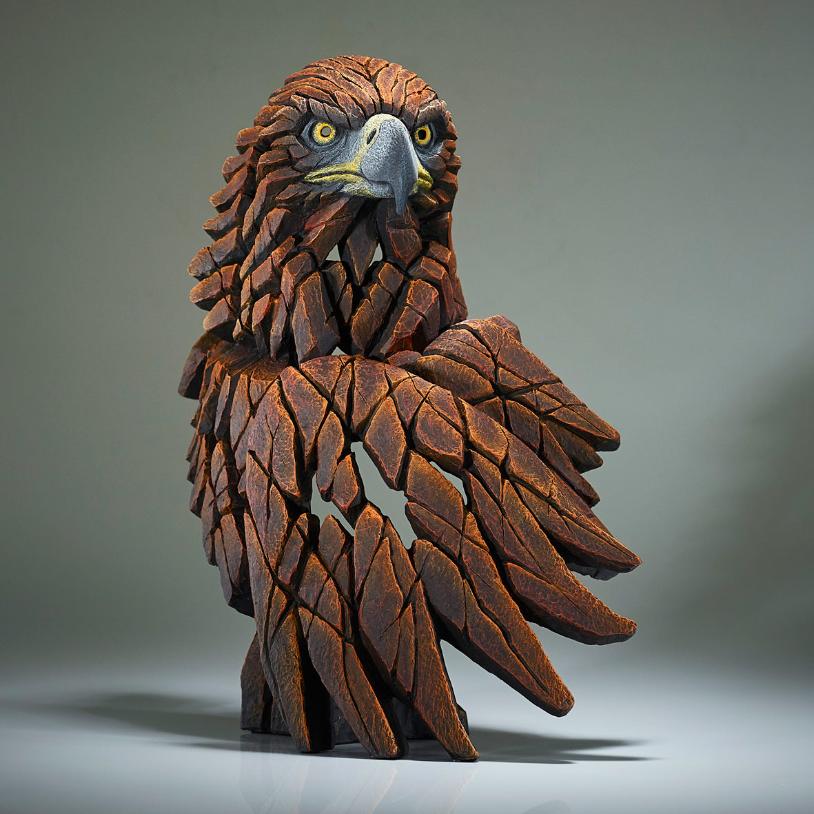 Golden Eagle Bust from Edge Sculpture by Matt Buckley