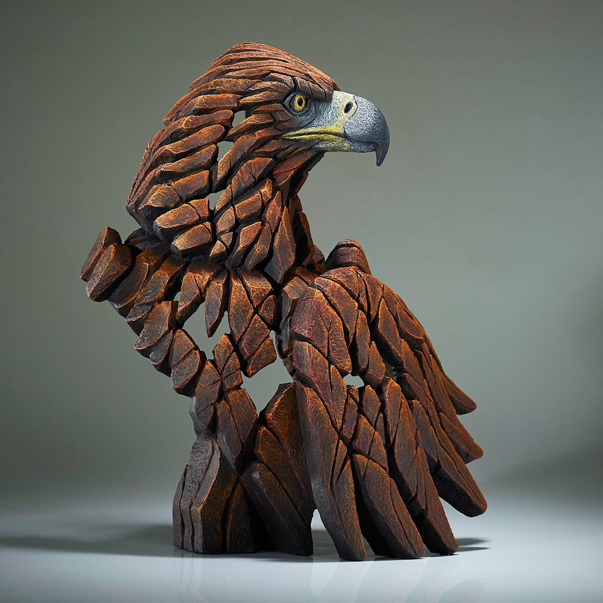 Golden Eagle Bust from Edge Sculpture by Matt Buckley