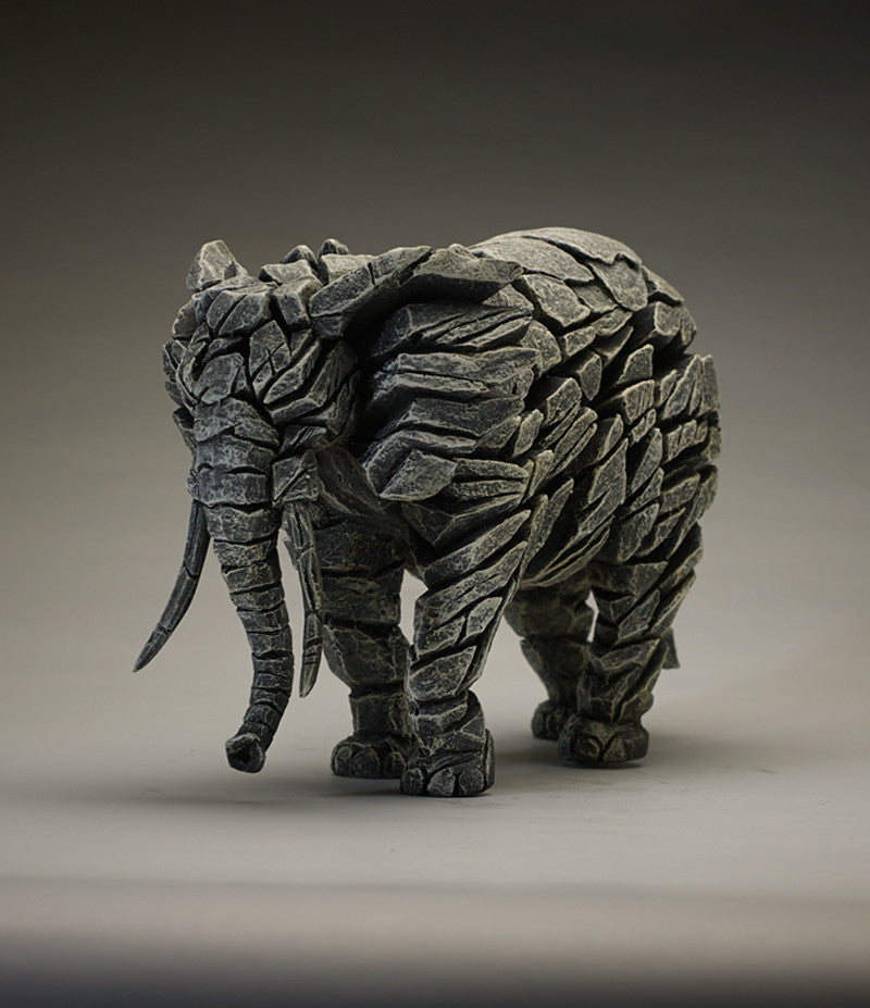 Elephant White by Edge Sculpture