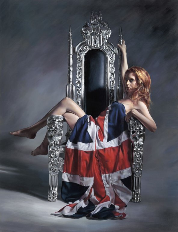 English Rose limited edition canvas print by Rob Hefferan