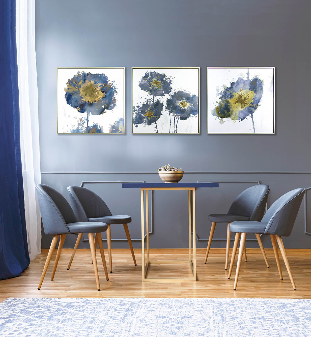 Flower Burst II framed print by Vanessa Austin