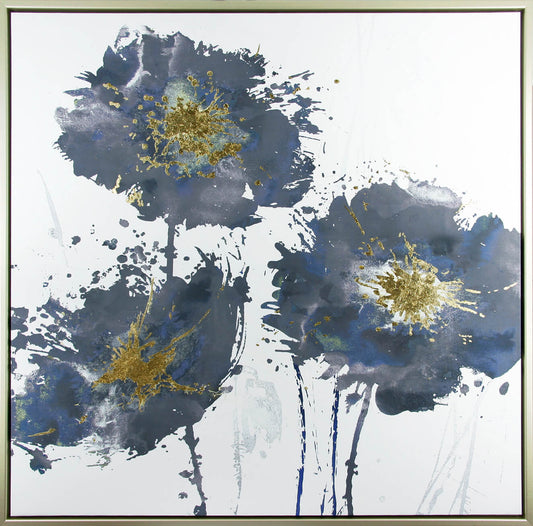 Flower Burst III framed print by Vanessa Austin