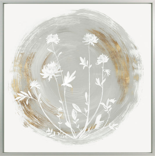 Flower Sphere framed print by Eva Watts
