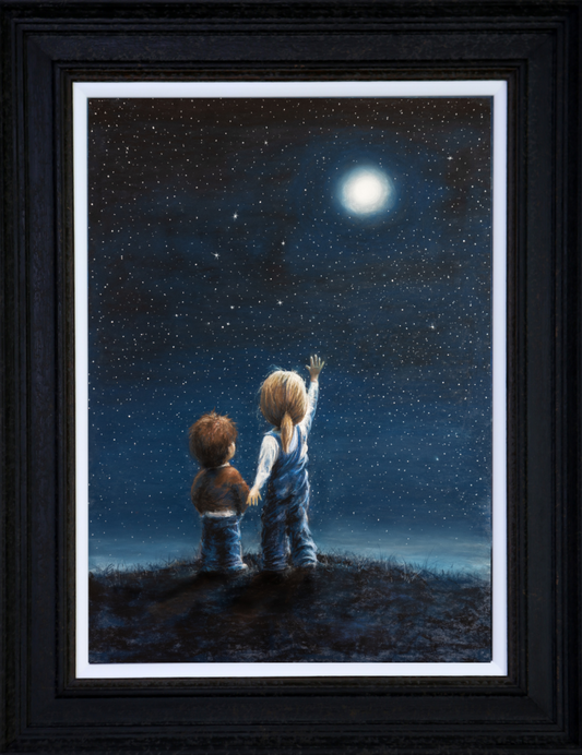 Wish upon a Star framed print by Neil Buchanan